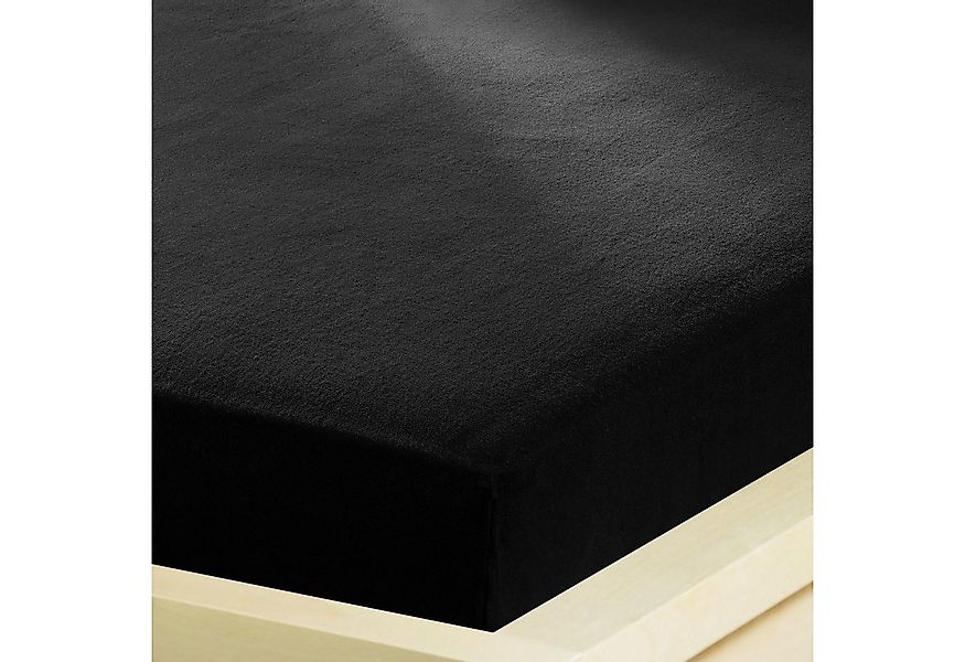 BETTWARENSHOP Spannbettlaken Feinbiber wasserdicht, Biber, Gummizug: Rundum günstig online kaufen