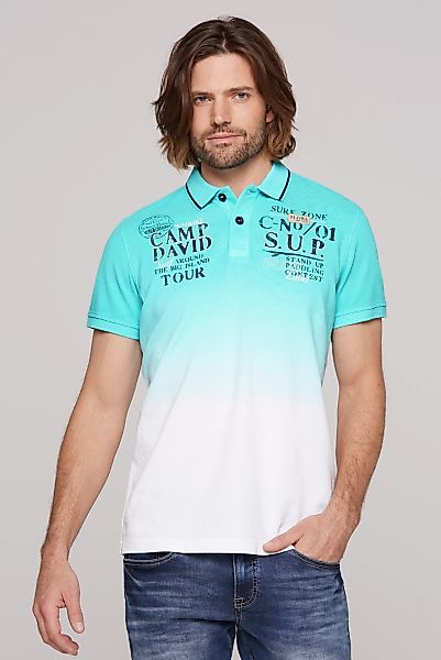 CAMP DAVID Poloshirt, mit Farbverlauf günstig online kaufen