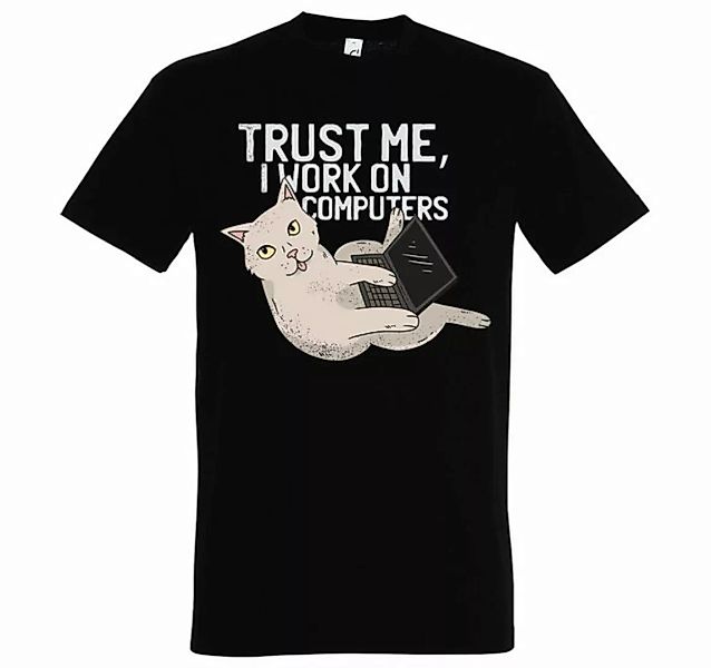 Youth Designz T-Shirt "Trust Me, I Work On Computers" Herren Shirt mit tren günstig online kaufen