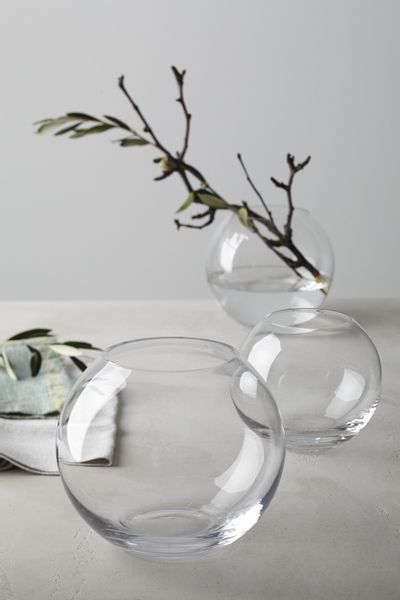 LEONARDO Tischvase »Glasvase BOCCIA, Dekovase in Kugelform« Spülmaschinenfe günstig online kaufen