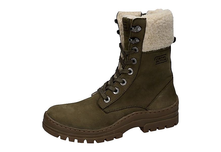 camel active CAMEL ACTIVE Damen Stiefeletten Schnürboots mit Wollschaft günstig online kaufen