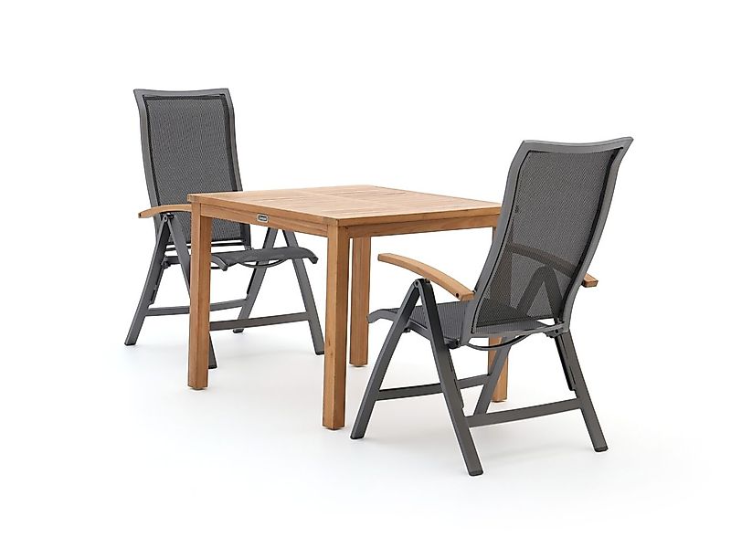 Bellagio Lugo/Liverpool 90 cm Gartenmöbel-Set 3-teilig verstelbar günstig online kaufen