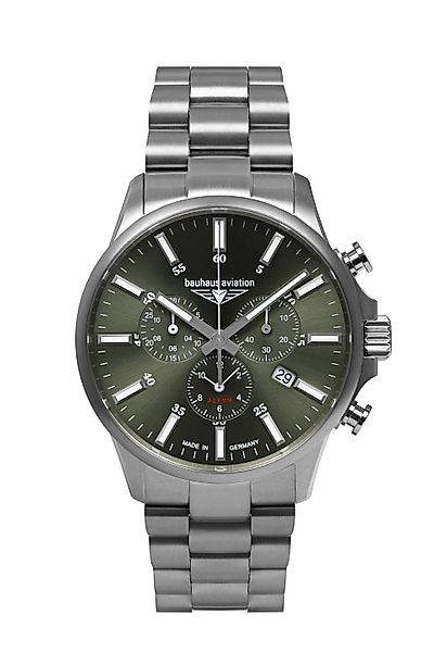 bauhaus Chronograph Bauhaus Aviation 2880M-4, Armbanduhr, günstig online kaufen