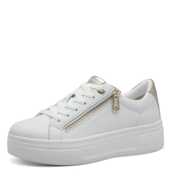 Tamaris Plateausneaker "Tamaris Sneaker Leder/Textil" günstig online kaufen