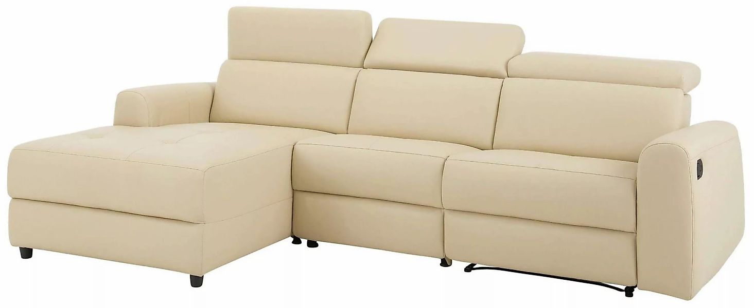 Home affaire Ecksofa »Sentrano, L-Form,«, 275 cm, man. o. elektr. Relaxfunk günstig online kaufen