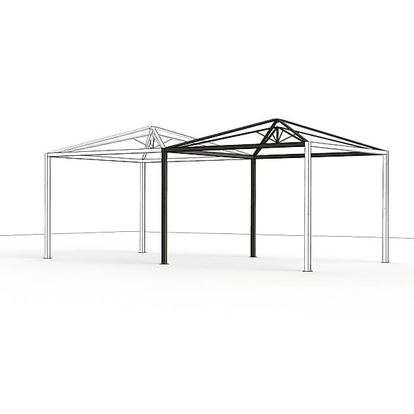 Siena Garden Pergola-Erweiterung Schattenmanufaktur Comuna günstig online kaufen