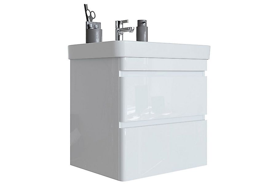 Newroom Waschtisch Axina, Waschbeckenunterschrank inkl. Waschbecken lackier günstig online kaufen