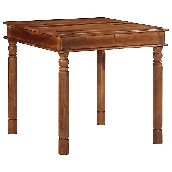 vidaXL Esstisch Esstisch 80x80x77 cm Massivholz günstig online kaufen