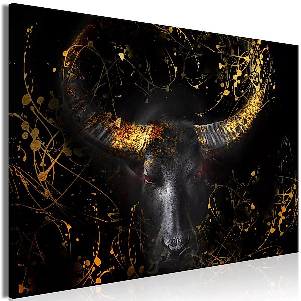 Wandbild - Enraged Bull (1 Part) Vertical - Third Variant günstig online kaufen