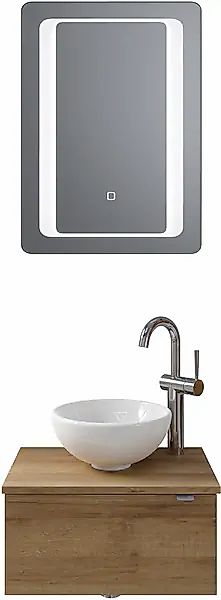 Saphir Badmöbel-Set »Serie 6915« 4 Stk. tlg. Gäste-Bad, 51 cm breit, mit LE günstig online kaufen