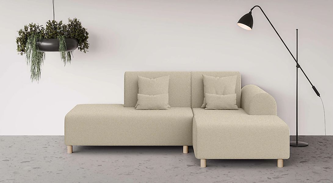 OTTO home Ecksofa "Suyala" L-Form mit Hocker günstig online kaufen