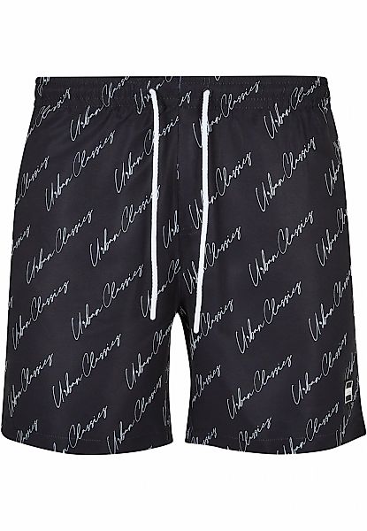 URBAN CLASSICS Badeshorts "Urban Classics Herren Pattern Swim Shorts" günstig online kaufen