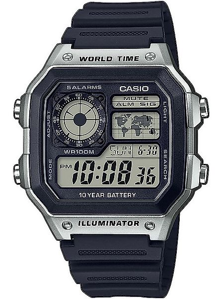 CASIO Quarzuhr Casio AE-1200WH-1CVEF Collection Herrenuhr 42mm 10ATM Casio günstig online kaufen