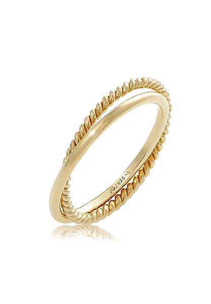 Elli Fingerring Wickelring Klassik Fein Gedreht günstig online kaufen