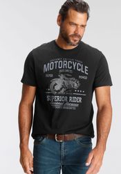Arizona T-Shirt Kurzarm, lässige Passform, bedruckt, günstig online kaufen