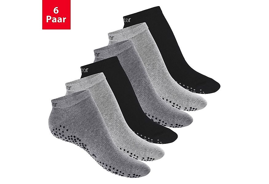 celodoro Sportsocken Damen Pilates & Yoga Sneaker Socken mit ABS (6 Paar) günstig online kaufen