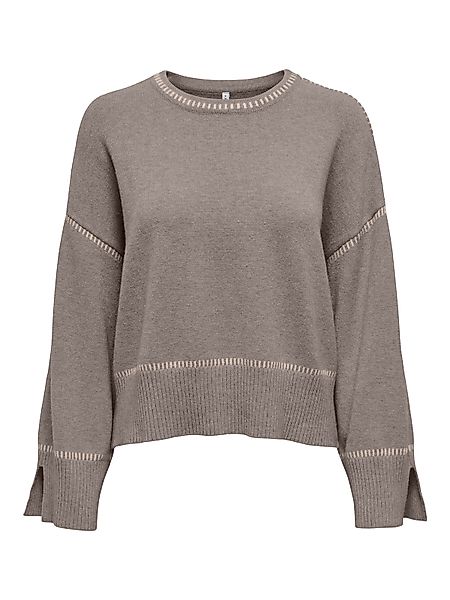 ONLY Strickpullover "ONLIBI LS STITCH O-NECK CC KNT" günstig online kaufen