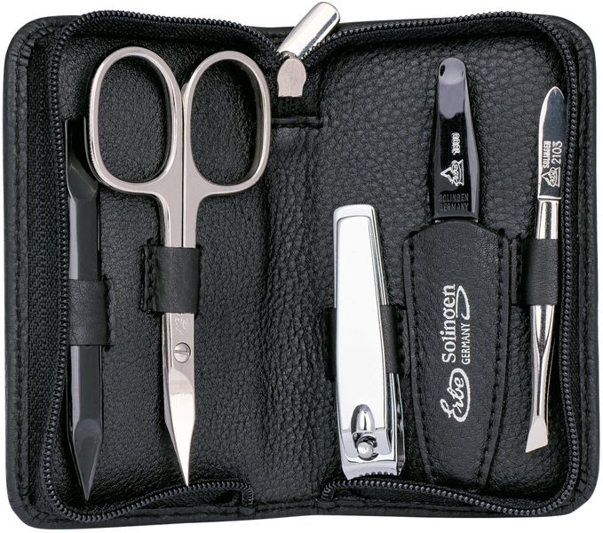 ERBE Maniküre-Etui Siena, 5 tlg., Lederetui günstig online kaufen