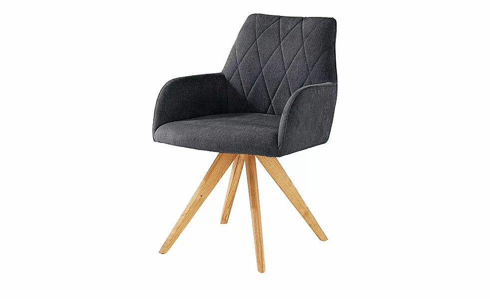 Woodford Armlehnstuhl  Bristol ¦ schwarz ¦ Maße (cm): B: 60 H: 88 T: 67.0 S günstig online kaufen