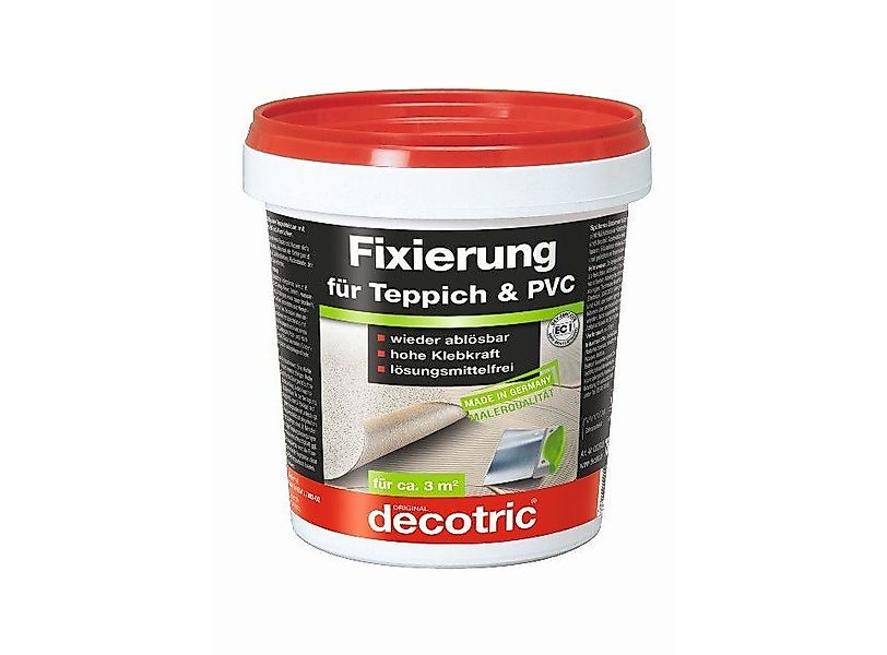 decotric® PVC-Kleber Decotric Fixierung für Teppich und PVC 750 g günstig online kaufen