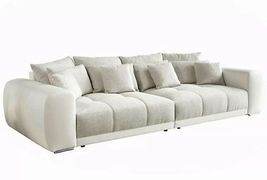 luma-home Big-Sofa 15113, XXL-Couch 306x134 cm mit Federkernpolsterung, vie günstig online kaufen