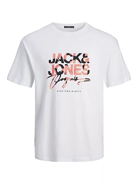 Jack & Jones Kurzarmshirt JORARUBA AOPBRANDING TEE SS CREW NE günstig online kaufen
