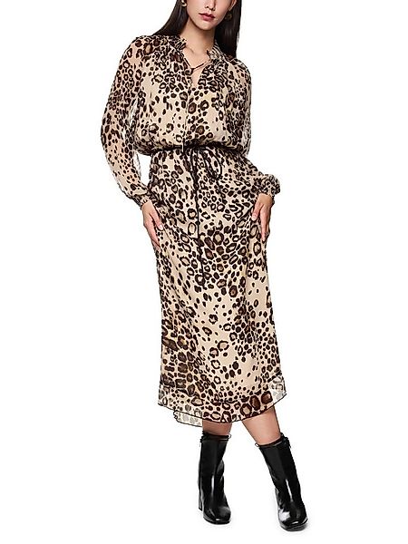 Marc Cain Maxikleid Feminine Rigour Premium Damenmode mit Leo-Print, Sommer günstig online kaufen