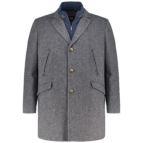 Weis Wollmantel mit heraustrennbarem Westeneinsatz Farbe anthrazit Größe: 3 günstig online kaufen