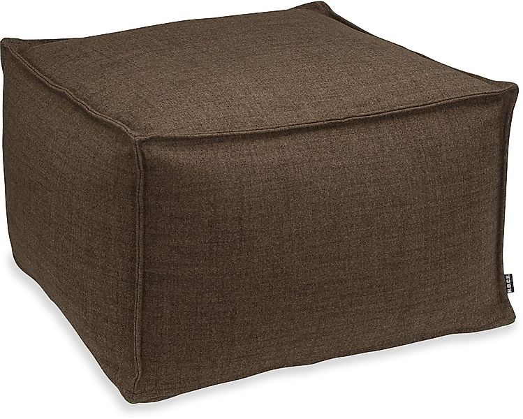 H.O.C.K. Sitzhocker H.O.C.K. Livigno Bean Cube Pouf 55x55x35cm, Hocker, Bar günstig online kaufen