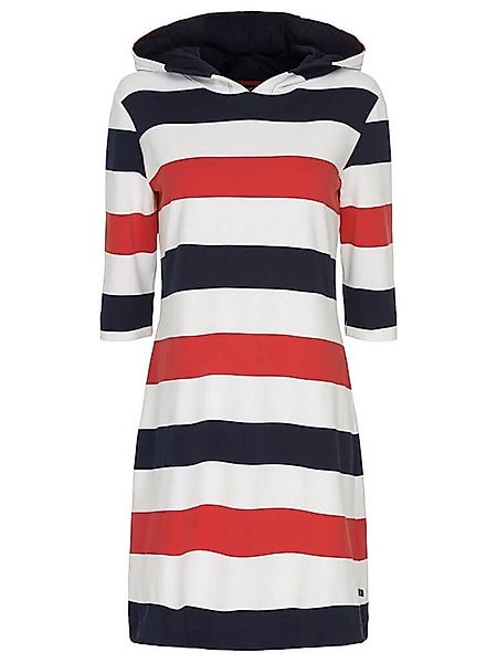 Sea Ranch Shirtkleid Damen Sweatshirt-Kleid Ronja Streifen-Design mit Kapuz günstig online kaufen