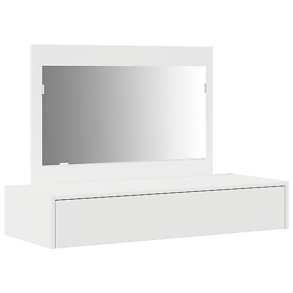 vidaXL Schminktisch Schminktisch Wandmontage Weiß 100x40x70 günstig online kaufen