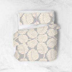 SENSE EIGHT Bettwäsche GIANT LEAVES, Mako-Satin, günstig online kaufen