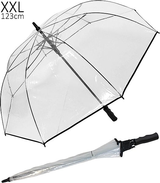 HAPPY RAIN Stockregenschirm XXL Golfschirm Automatik günstig online kaufen