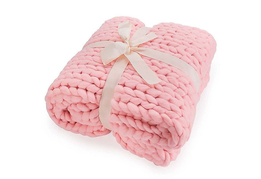 Feluna Tagesdecke FELUNA Chunky Knit Decke XXL – Kuschelige Wolle & Trend S günstig online kaufen
