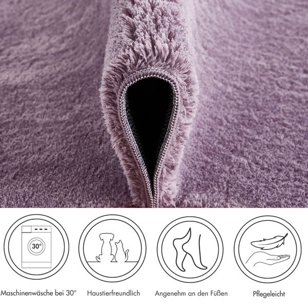 Andiamo Badematte "Arezzo" Höhe 16 mm rutschhemmend beschichtet fußbodenhei günstig online kaufen