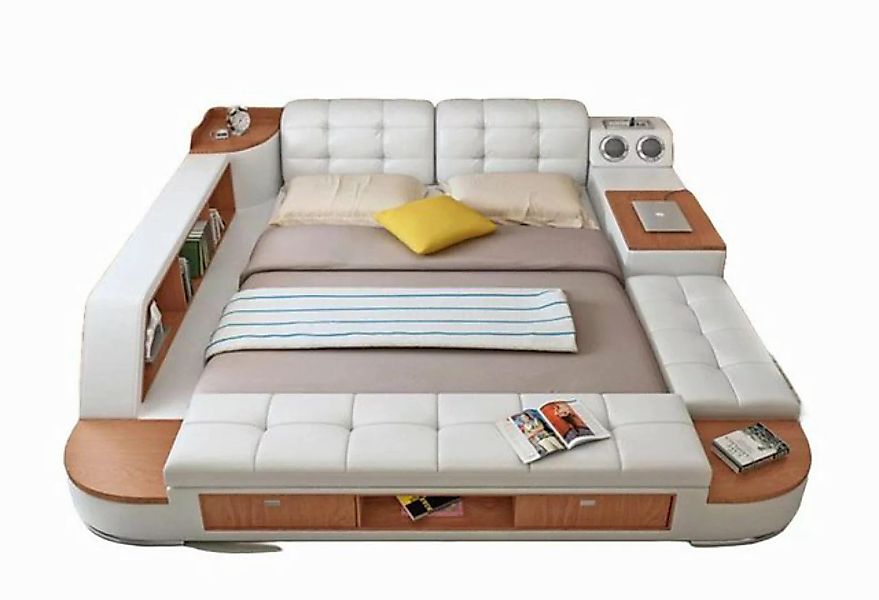 JVmoebel Bett Multifunktion Schlafzimmer Liege Regale Luxus Betten 180x200 günstig online kaufen