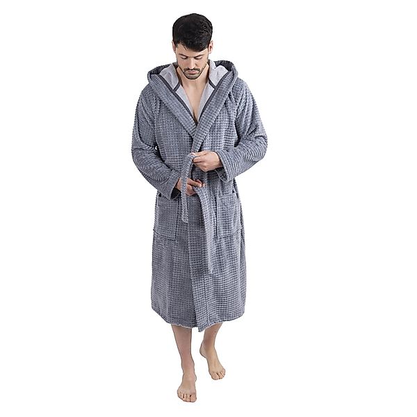 Wewo fashion Bademantel Wewofashion Herren Bademantel günstig online kaufen