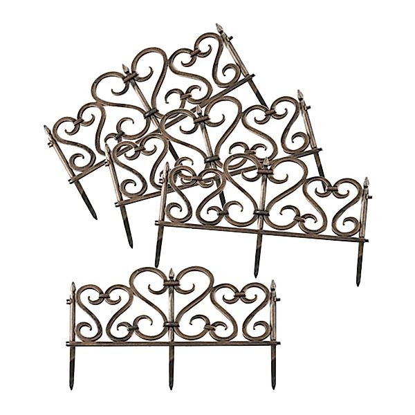 HTI-Living Beetbegrenzung Zierzaun Romantik Nessa, Set, günstig online kaufen