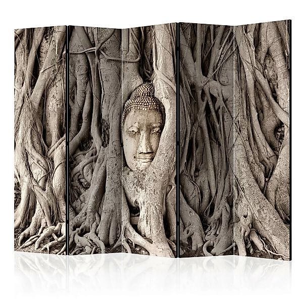 5-teiliges Paravent - Buddha's Tree Ii [room Dividers] günstig online kaufen