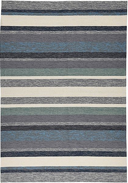 In-und Outdoor-Teppich  Rosetta ¦ blau ¦ Synthetische Fasern ¦ Maße (cm): B günstig online kaufen