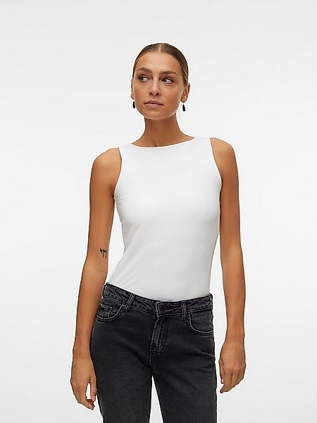 Vero Moda Shirttop VMMILLION SL SQUARE TOP 2-WAY JRS NOOS Materialmix, regu günstig online kaufen