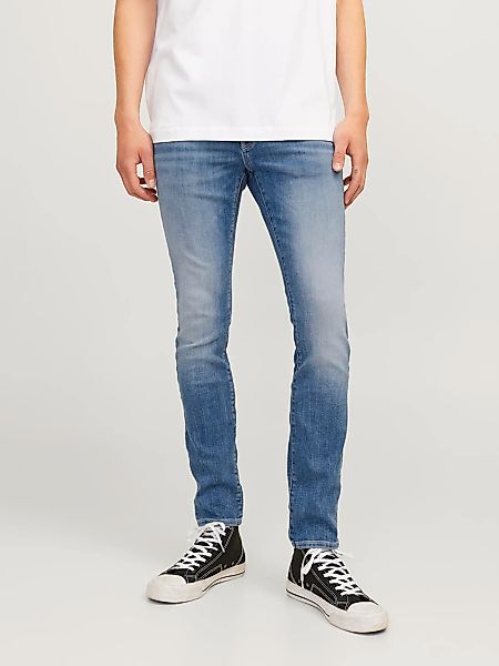 Jack & Jones Slim-fit-Jeans "JJIGLENN – Jeans mit Stretch, niedriger Leibhö günstig online kaufen