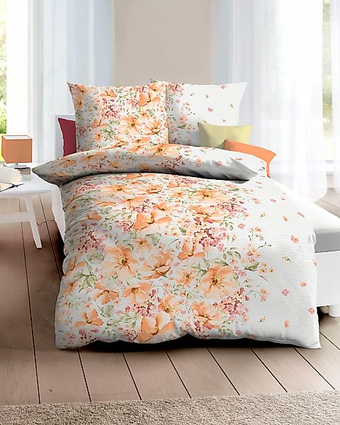 Kaeppel Bettwäsche "Dana" mit Blumenmuster günstig online kaufen