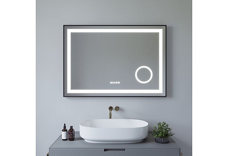 AQUABATOS Badspiegel LED Bad Spiegel mit Beleuchtung Badezimmerspiegel mit günstig online kaufen