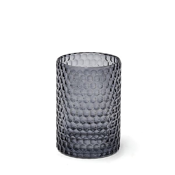 Ridder Badaccessoire-Set Aufbewahrungsbecher Sherine Transparent-grau günstig online kaufen