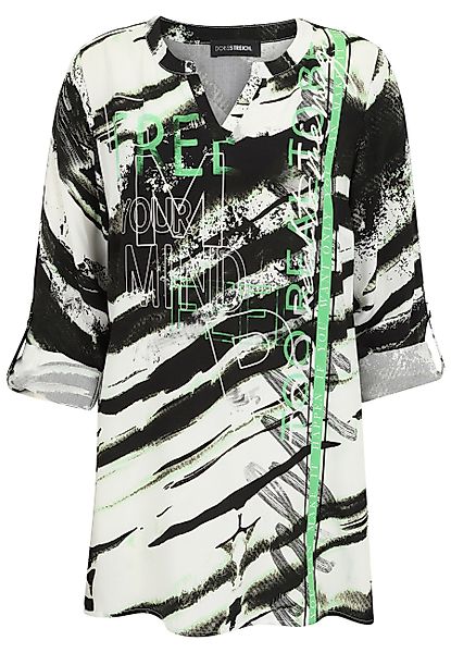 Doris Streich Klassische Bluse mit Grafik-Print günstig online kaufen