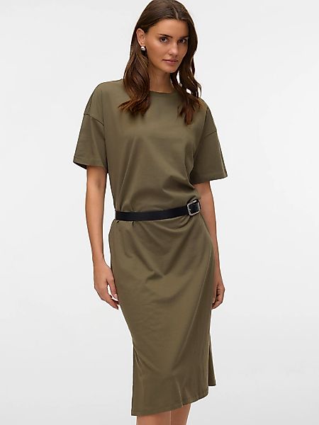Vero Moda Shirtkleid "VMMOLLY SS OVERSIZE CALF DRESS NOOS" Baumwolle, regul günstig online kaufen