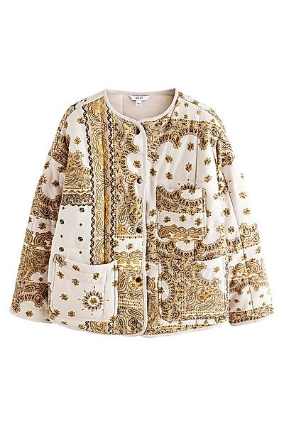 Next Steppjacke Steppjacke aus mit Druckknöpfen, Kurzgröße (1-St) günstig online kaufen