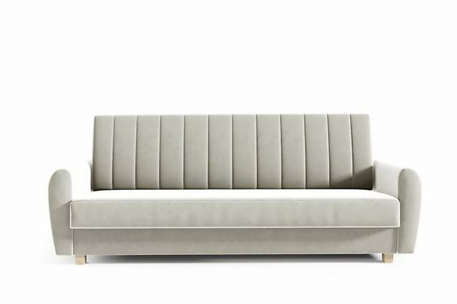 MOEBLO Schlafsofa BERN, Sofa Couch für Wohnzimmer Federkern Sofagarnitur Po günstig online kaufen
