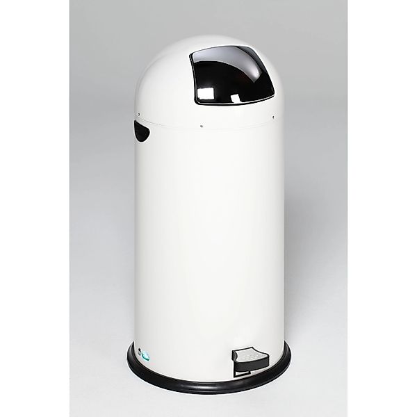 PROREGAL Klassischer Abfallsammler Mit Einwurfklappe Inneneinsatz Fußpedal günstig online kaufen